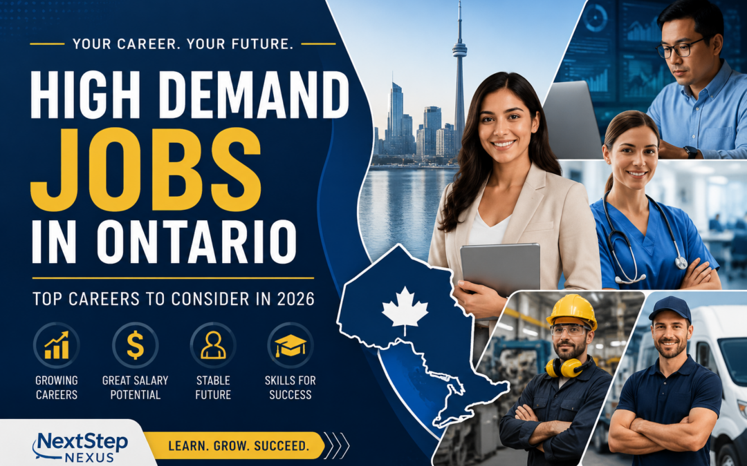 High Demand Jobs in Ontario 2026 career opportunities and future skills guide.